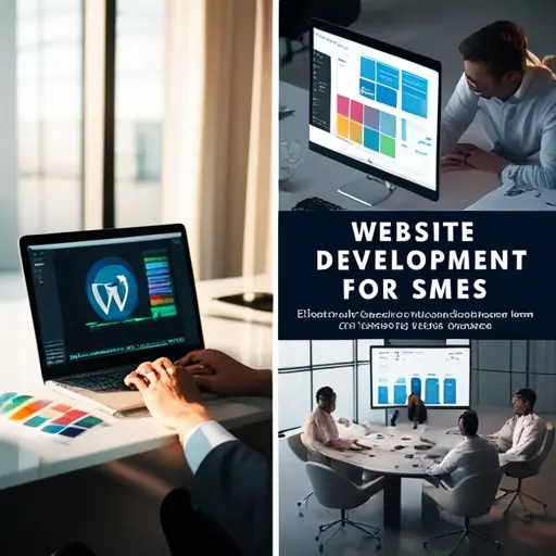 Responszív dizájn vázlat és kódblokkok a képernyőn, mellette ceruza és vázlatfüzet